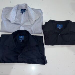 George Classic Fit Black Shirt